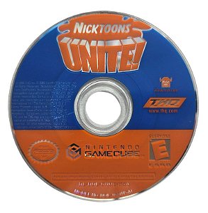Jogo Nicktoons Unite! Original - GC (Game Cube)