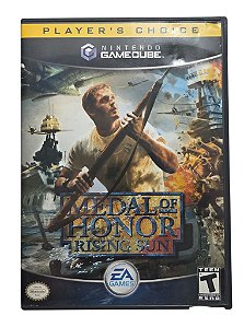 Jogo Medal of Honor Rising Sun Original - GC (Game Cube)