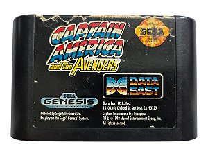 Jogo Captain America and the Avengers Original - Mega Drive