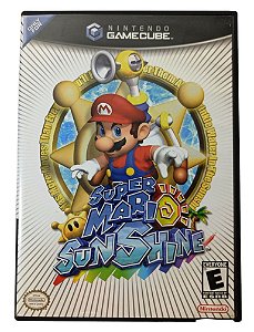 Jogo Super Mario Sunshine Original - GC