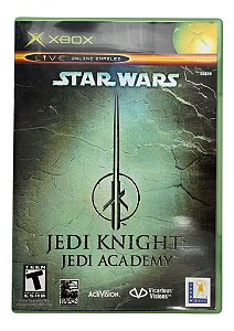 Jogo Star Wars Jedi Knicht Jedi Academy (Disco Original) - Xbox Clássico