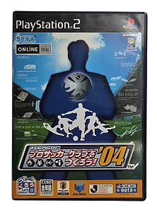 Jogo J.League Pro Soccer Club o Tsukurou! '04 Original [JAPONÊS] - PS2