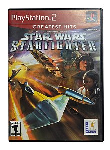 Jogo Star Wars Starfighter Original - PS2