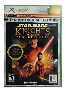 Jogo Star Wars Knights of the Old Republic (Disco Original) - Xbox Clássico