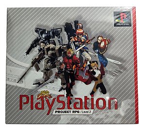 Box 5 jogos RPG [REPRO-PRENSADO] - PS1 ONE