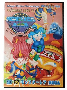 Jogo Wonder Boy III Original [JAPONÊS] - Mega Drive