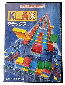 Jogo Klax Original [JAPONÊS] - Mega Drive