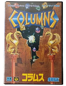 Jogo Columns Original [JAPONÊS] - Mega Drive