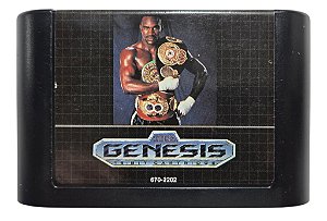 Jogo Evander Holyfields Real Deal Boxing Original - Mega Drive