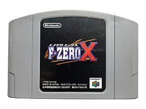 Jogo F-Zero X Original [JAPONÊS] - N64