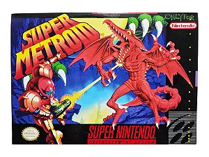 Jogo Super Metroid (Em português) - SNES