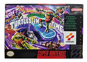 Jogo Turtles IV: Turtles in Time - SNES