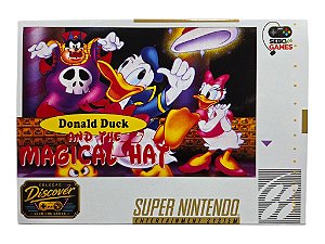 Jogo Donald Duck and the Magical Hat (Coleção Discover) - SNES