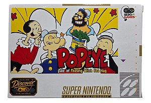 Jogo Popeye (Coleção Discover) - SNES