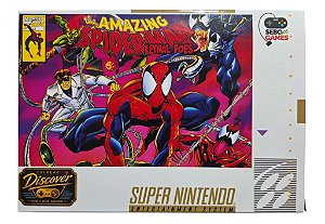Jogo The Amazing Spider-man Lethal Foes (Coleção Discover) - SNES