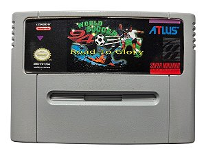 Jogo World Soccer 94 Road to Glory - SNES