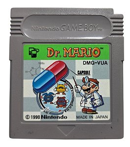 Jogo Dr. Mario Original [JAPONÊS] - GB