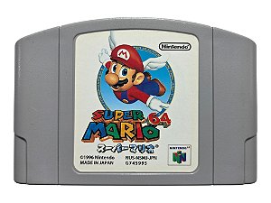 Jogo Super Mario 64 Original [JAPONÊS] - N64