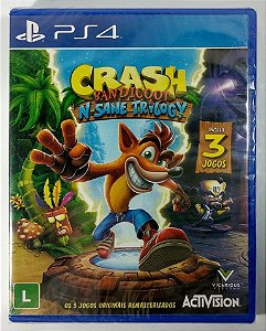 Crash Bandicoot N. Sane Trilogy (lacrado) - PS4