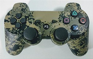 Controle sem fio Camuflado - PS3