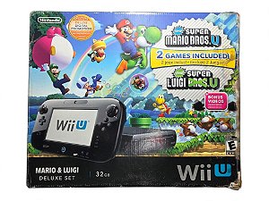 Console Nintendo Wii U Deluxe Set 32GB Preto (Desbloqueado)