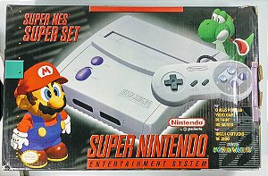 Super Nintendo Baby na caixa - SNES