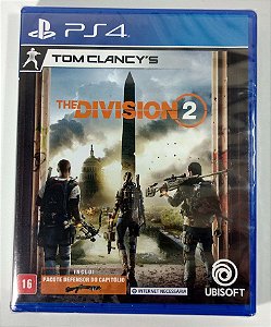 Jogo Tom Clancys The Division 2 (lacrado) - PS4