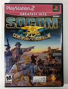 Jogo Socom U.S Navy Seals Original - PS2