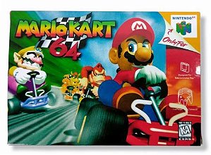 Nintendo 64 + Jogo Mario Kart 64 Completinho Pronto Para Jogar - Escorrega  o Preço