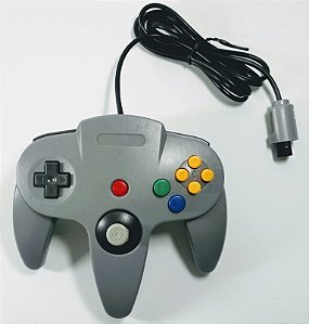 Controle Cinza - N64