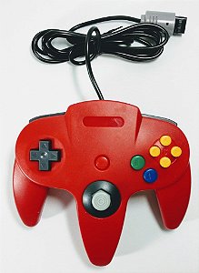 Controle Vermelho - N64