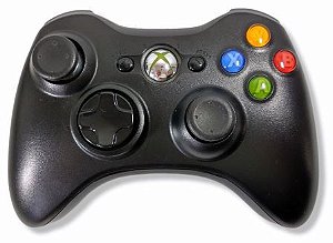 Controle Microsoft Original Sem fio - Xbox 360
