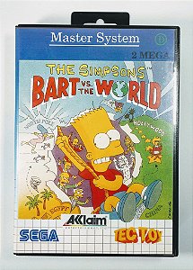 The Simpsons Bart vs. the World - Master System