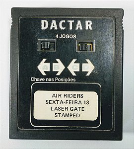 4 in 1 (Air Riders - Sexta 13 - Laser Gate - Stamped) - Atari