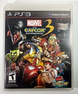 Jogo Marvel vs Capcom 3 Fate of Two Worlds - PS3