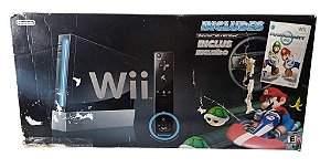 Console Nintendo Wii Black (Desbloqueado) 80 jogos no pendrive