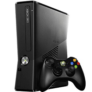 Console Xbox 360 Slim 4GB (Destravado) - Xbox 360