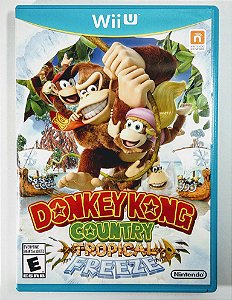 Jogo Donkey Kong Country Tropical Freeze Original - Wii U