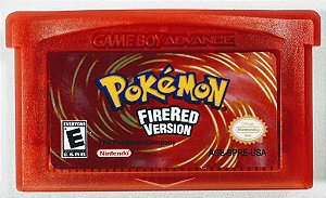 Jogo Pokemon Firered Version - GBA