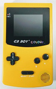GB Boy Colour (compatível game boy, com 66 jogos na memória)