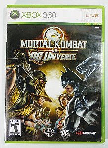 Jogo Mortal Kombat vs DC Universe - Xbox 360