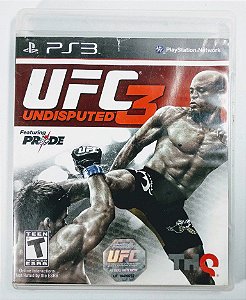 Jogo UFC 3 Undisputed - PS3