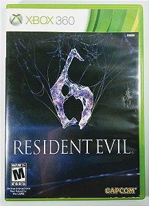 Jogo Resident Evil 6 Original - Xbox 360