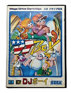 Jogo DJ Boy Original [JAPONÊS] - Mega Drive