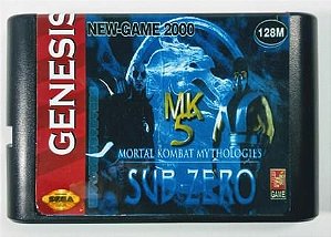 Jogo Mortal Kombat Mythologies Sub-Zero - Mega Drive