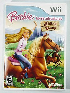 Jogo Barbie Horse Adventures Riding Gamp - Wii