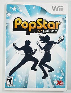 Jogo PopStar Guitar - Wii