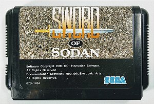 Jogo Sword of Sodan Original [JAPONÊS] - Mega Drive