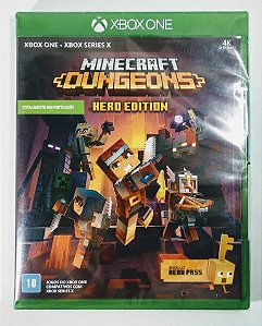 Jogo Minecraft Dungeos Hero Edition (Lacrado) - Xbox One