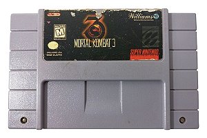 Jogo Mortal Kombat 3 Original - SNES